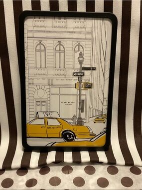 Henri Bendel Store Image Illustration Print in Frame